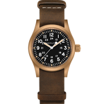 Kép betöltése a Galériamegjelenítőbe, HAMILTON H69459530 Khaki Field Mechanical Bronze Karóra
