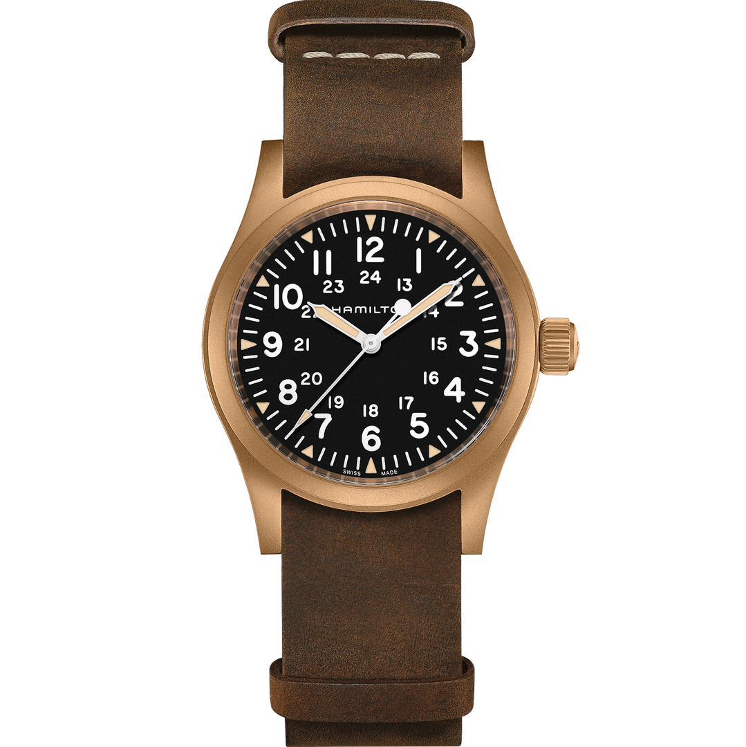 HAMILTON H69459530 Khaki Field Mechanical Bronze Karóra