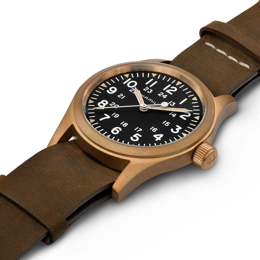 HAMILTON H69459530 Khaki Field Mechanical Bronze Karóra