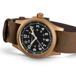 Kép betöltése a Galériamegjelenítőbe, HAMILTON H69459530 Khaki Field Mechanical Bronze Karóra
