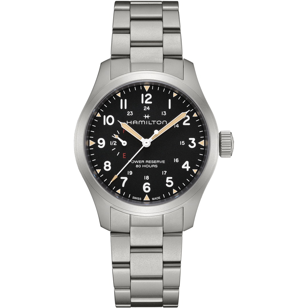 HAMILTON H69509130 Khaki Field Mechanical Power Reserve Watch