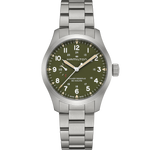 Kép betöltése a Galériamegjelenítőbe, HAMILTON H69509160 Khaki Field Power Reserve 40mm Karóra
