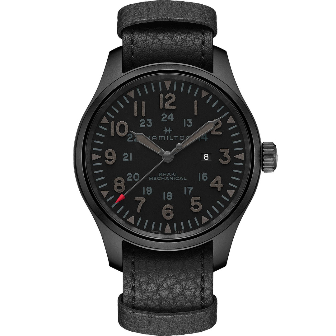 HAMILTON H69809730 Khaki Field Karóra
