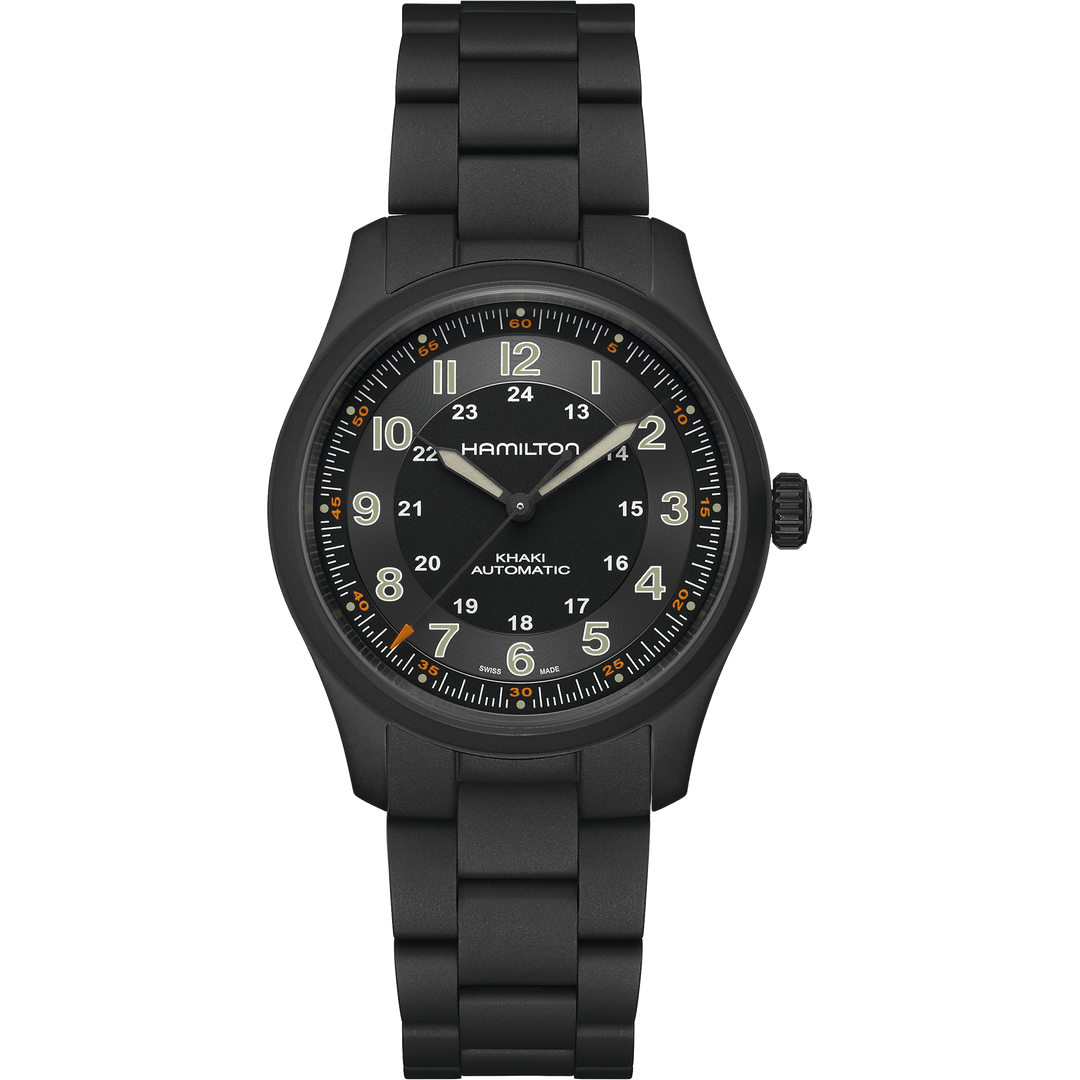 HAMILTON H70215130 Khaki Field Titanium Auto Karóra