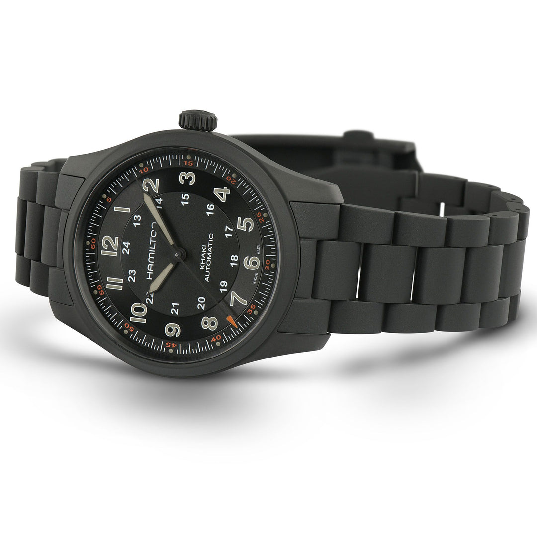 HAMILTON H70215130 Khaki Field Titanium Auto Karóra
