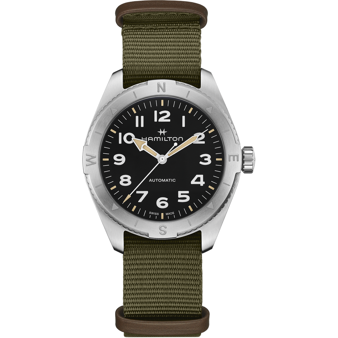 HAMILTON H70315931 Khaki Field Expedition Auto Karóra