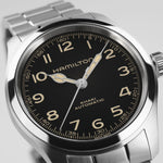 Kép betöltése a Galériamegjelenítőbe, HAMILTON H70405130 Khaki Field Murph Karóra
