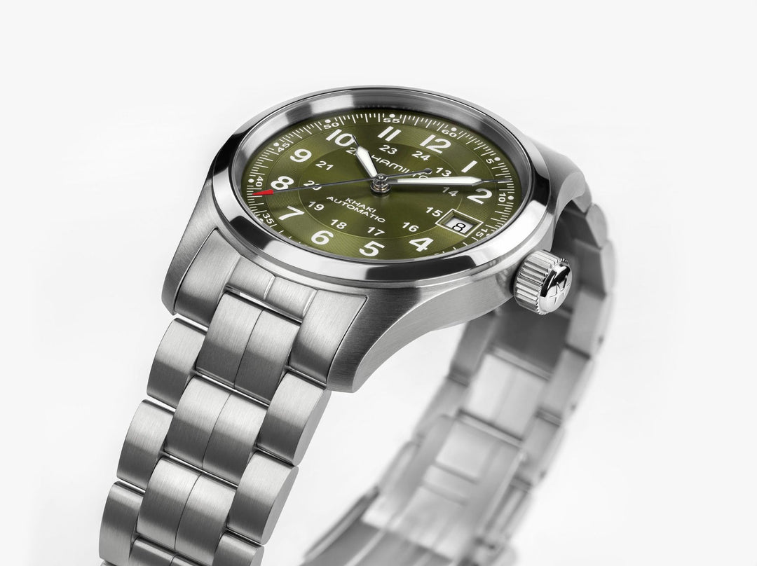 HAMILTON H70455160 Khaki Field Auto Karóra