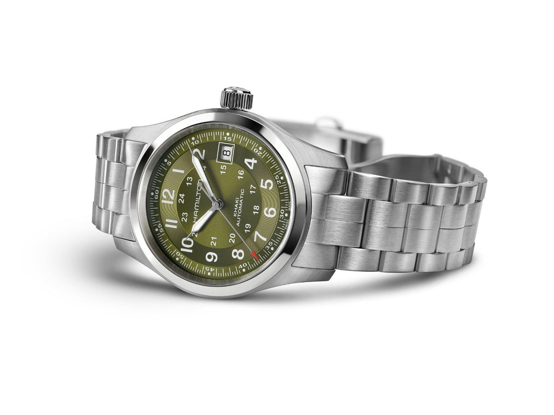 HAMILTON H70455160 Khaki Field Auto Karóra