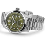 Kép betöltése a Galériamegjelenítőbe, HAMILTON H70605160 Khaki Field Auto Karóra
