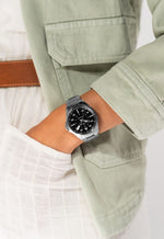 Kép betöltése a Galériamegjelenítőbe, HAMILTON H76305130 Khaki Aviation Pilot Auto Karóra
