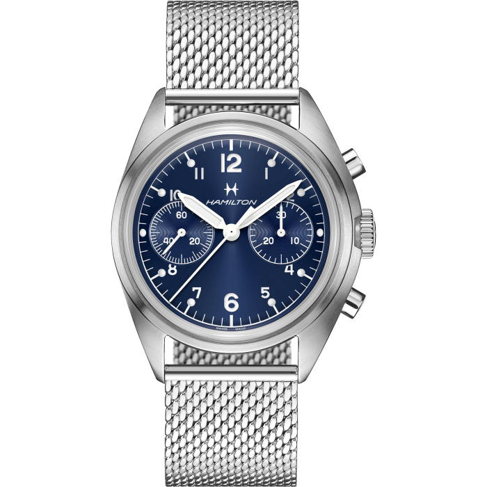 HAMILTON H76409140 Khaki Aviation Pilot Pioneer Mechanical Chrono Watch