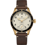 Kép betöltése a Galériamegjelenítőbe, HAMILTON H76709510 Khaki Aviation Pilot Pioneer Mechanical Bronze Karóra
