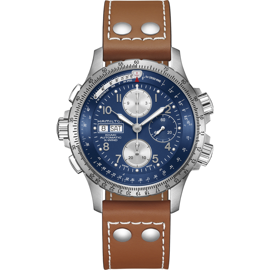HAMILTON H77506540 Khaki Aviation X-Wind Auto chrono Watch