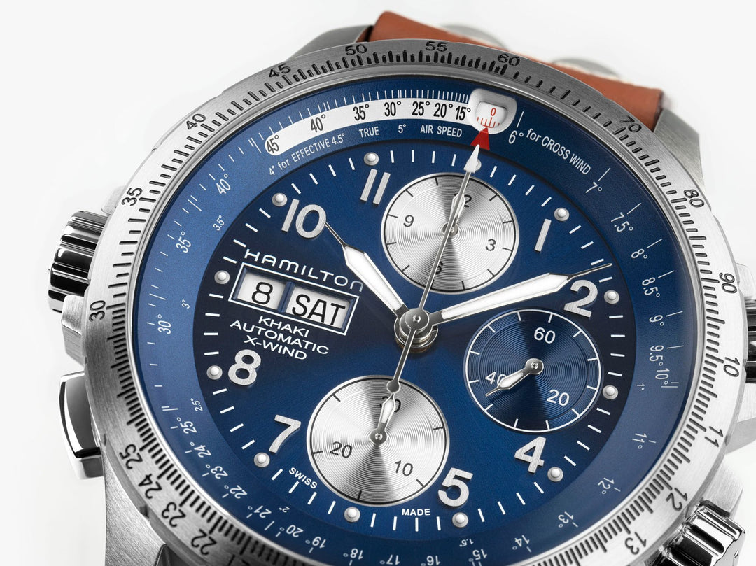HAMILTON H77506540 Khaki Aviation X-Wind Auto chrono Watch