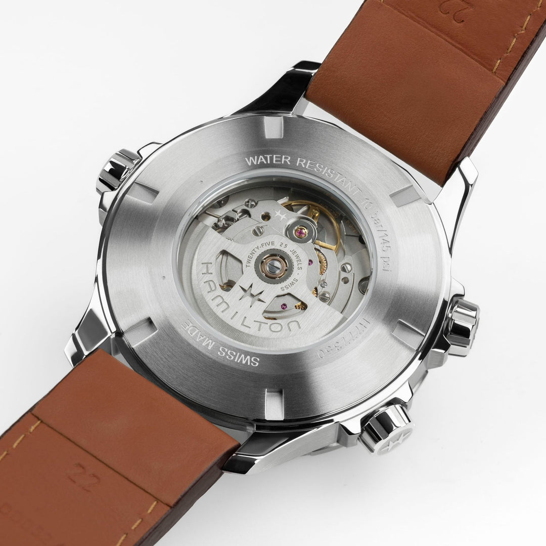 HAMILTON H77735560 Khaki Aviation X-Wind Day Date Auto Karóra