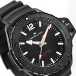 Kép betöltése a Galériamegjelenítőbe, HAMILTON H7785530 Khaki Navy Frogman Karóra
