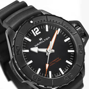 HAMILTON H77855330 Khaki Navy Frogman Auto Karóra