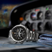 HAMILTON H77912135 Khaki Aviation X-Wind GMT Chrono Quartz Karóra