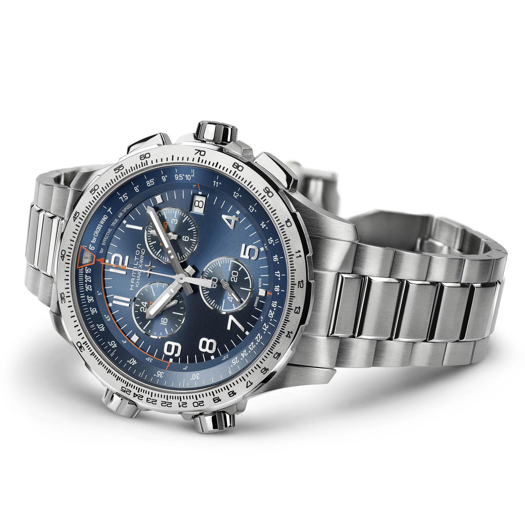 HAMILTON H77922141 Khaki Aviation Khaki X-Wind GMT Karóra