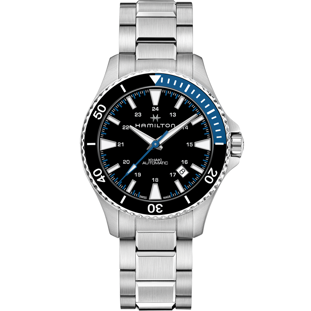 HAMILTON H82315131 Khaki Navy Scuba Auto Karóra