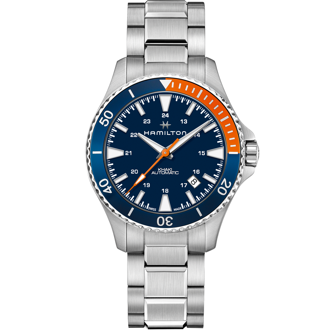 HAMILTON H82365141 Khaki Navy Scuba Auto Karóra