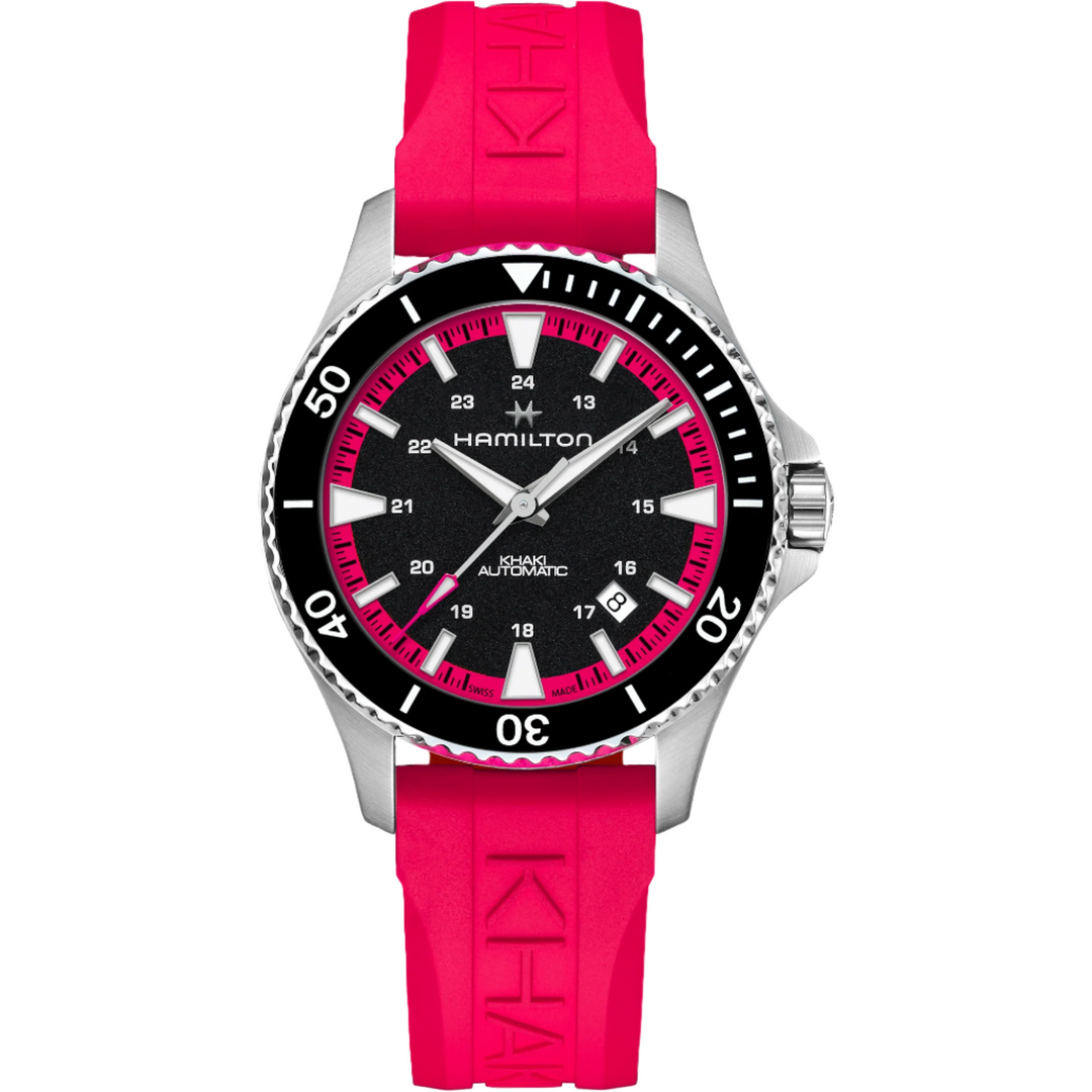HAMILTON H82395330 Khaki Navy Khaki Scuba Karóra