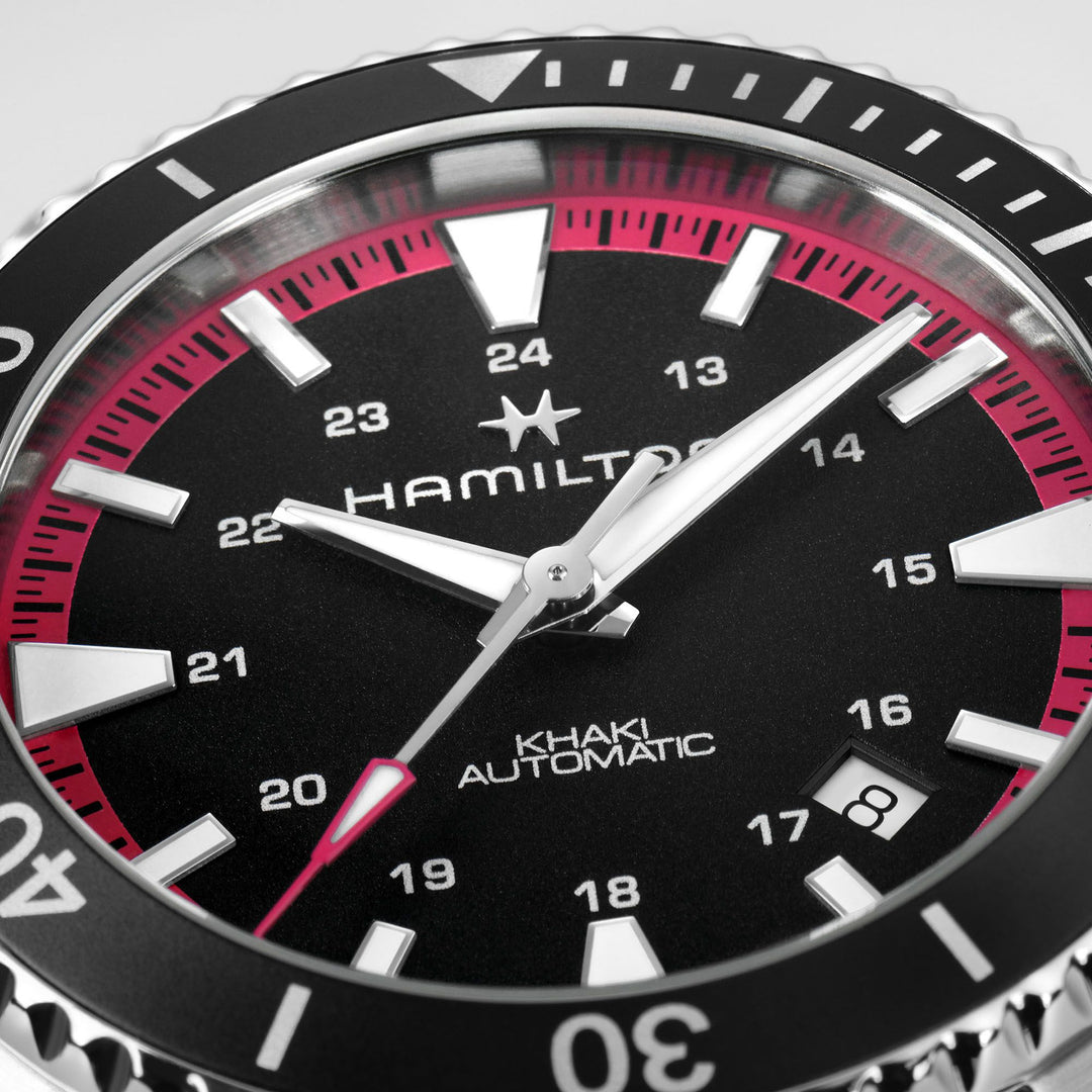 HAMILTON H82395330 Khaki Navy Khaki Scuba Karóra