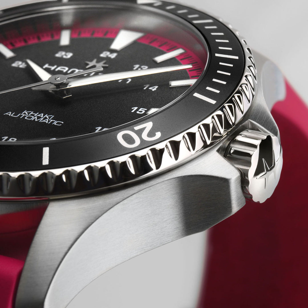 HAMILTON H82395330 Khaki Navy Khaki Scuba Karóra