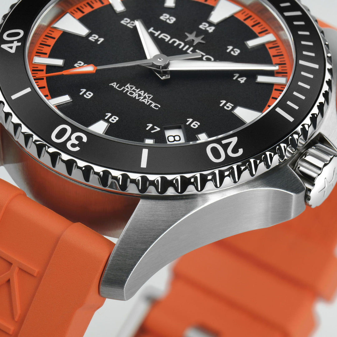 HAMILTON H82395331 Khaki Navy Khaki Scuba Karóra