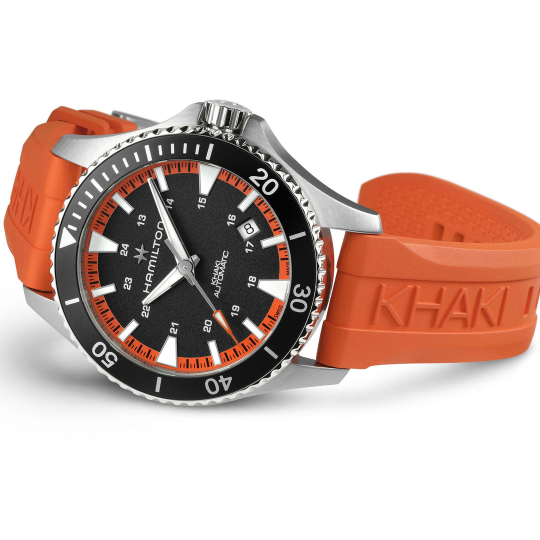 HAMILTON H82395331 Khaki Navy Khaki Scuba Karóra