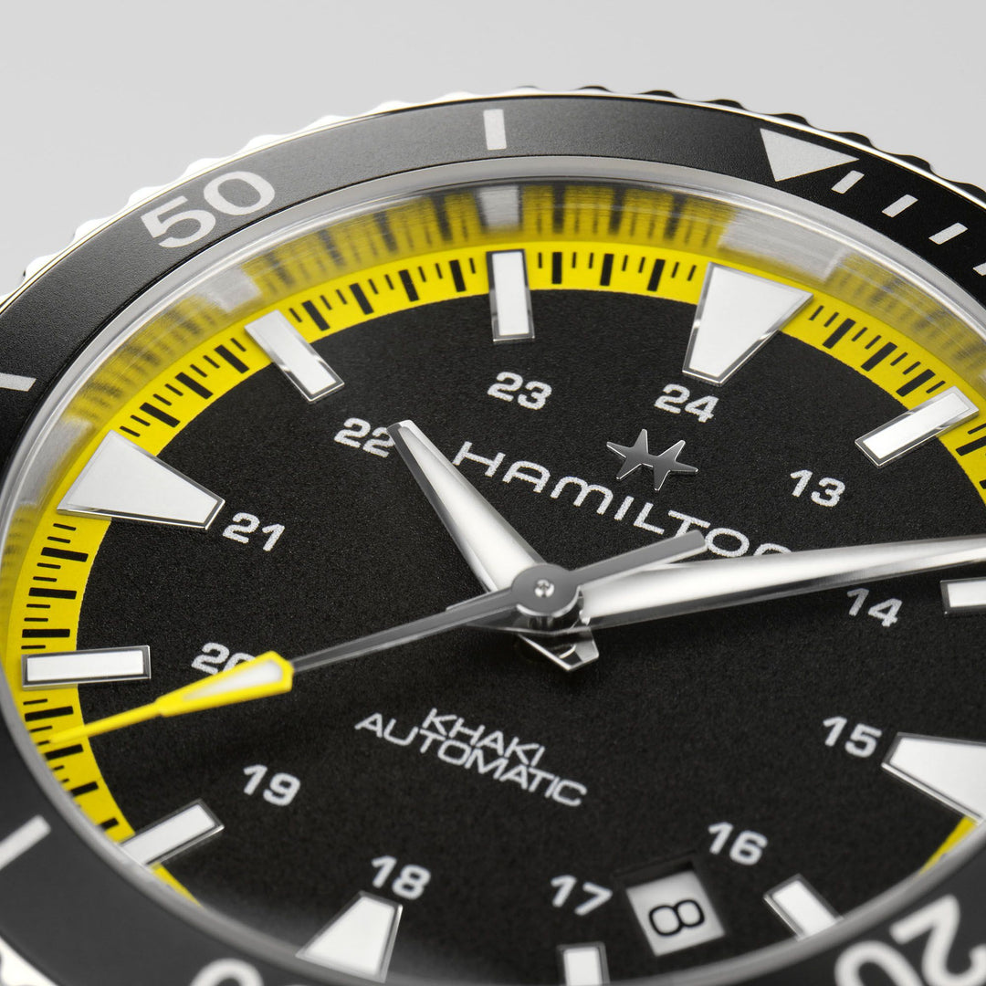 HAMILTON H82395332 Khaki Navy Khaki Scuba Karóra