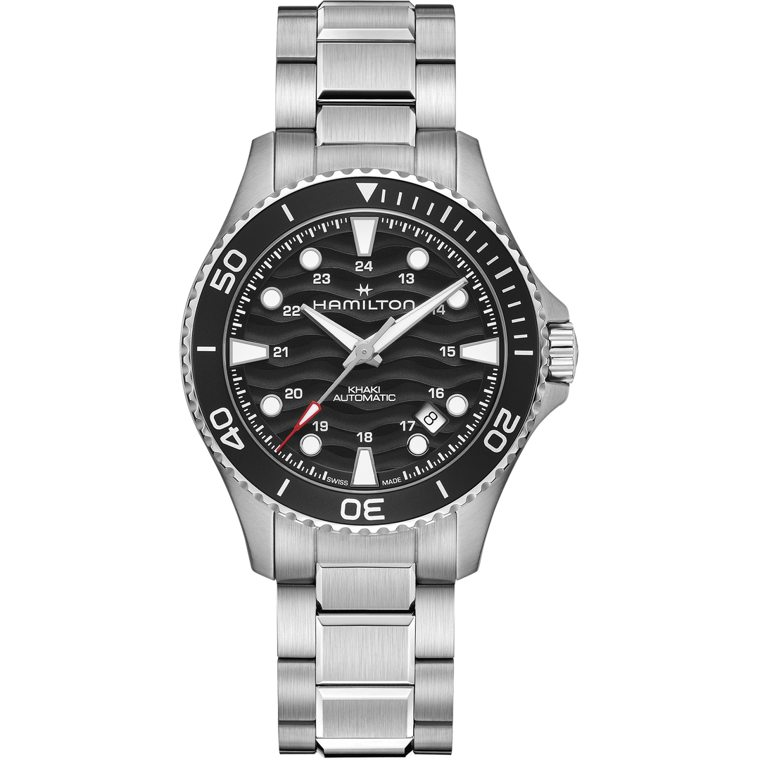 HAMILTON H82415130 Khaki Navy Scuba Auto Karóra