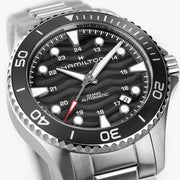 HAMILTON H82415130 Khaki Navy Scuba Auto Karóra