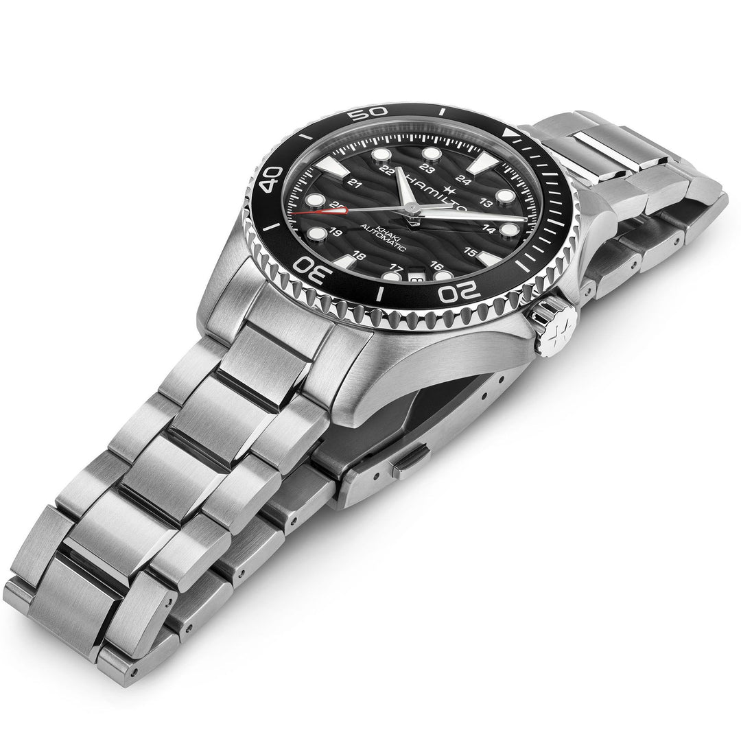 HAMILTON H82415130 Khaki Navy Scuba Auto Karóra