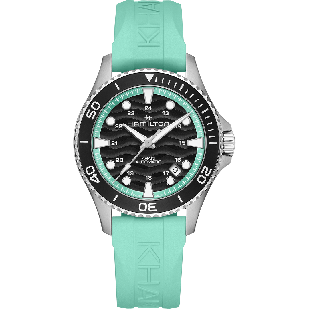 HAMILTON H82415331 Khaki Navy Scuba Karóra