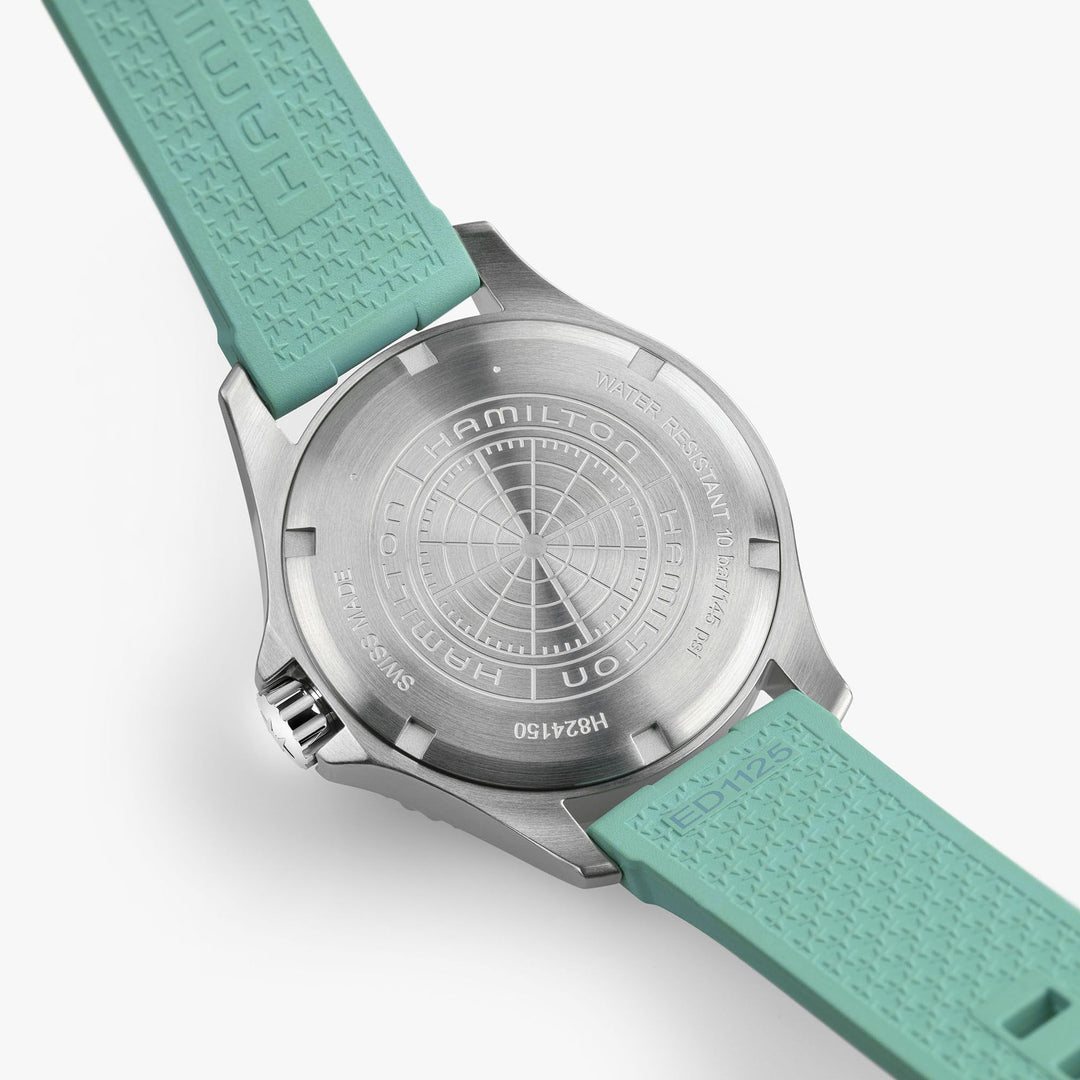 HAMILTON H82415331 Khaki Navy Scuba Karóra
