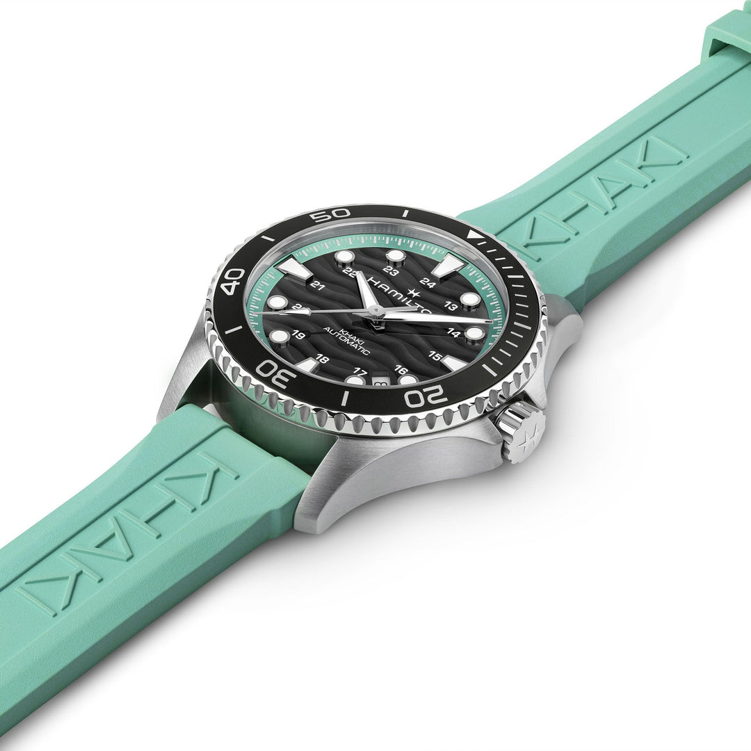 HAMILTON H82415331 Khaki Navy Scuba Karóra