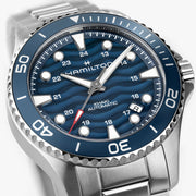 HAMILTON H82425140 Khaki Navy Scuba Auto Karóra