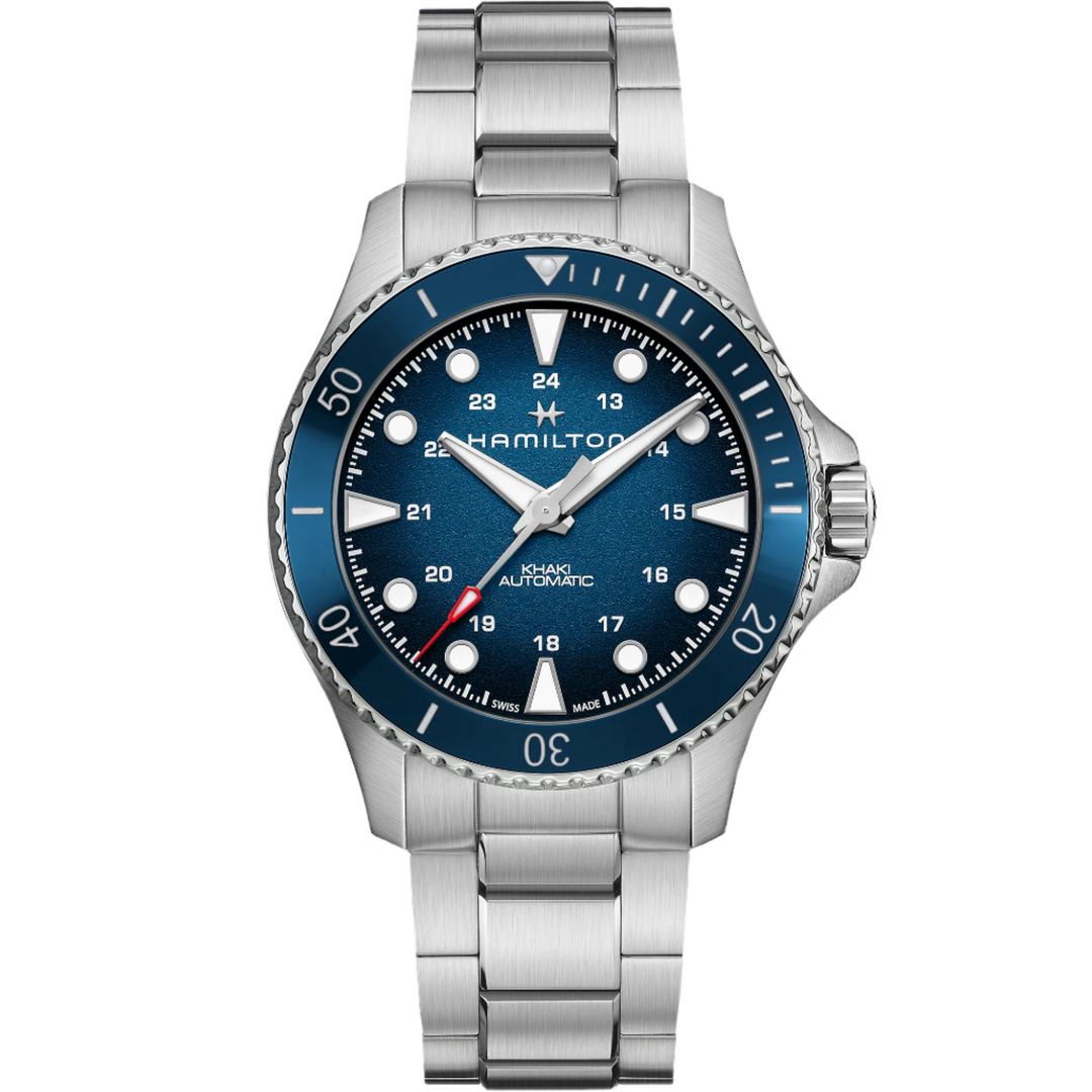 HAMILTON H82505140 Khaki Navy Khaki Scuba Karóra