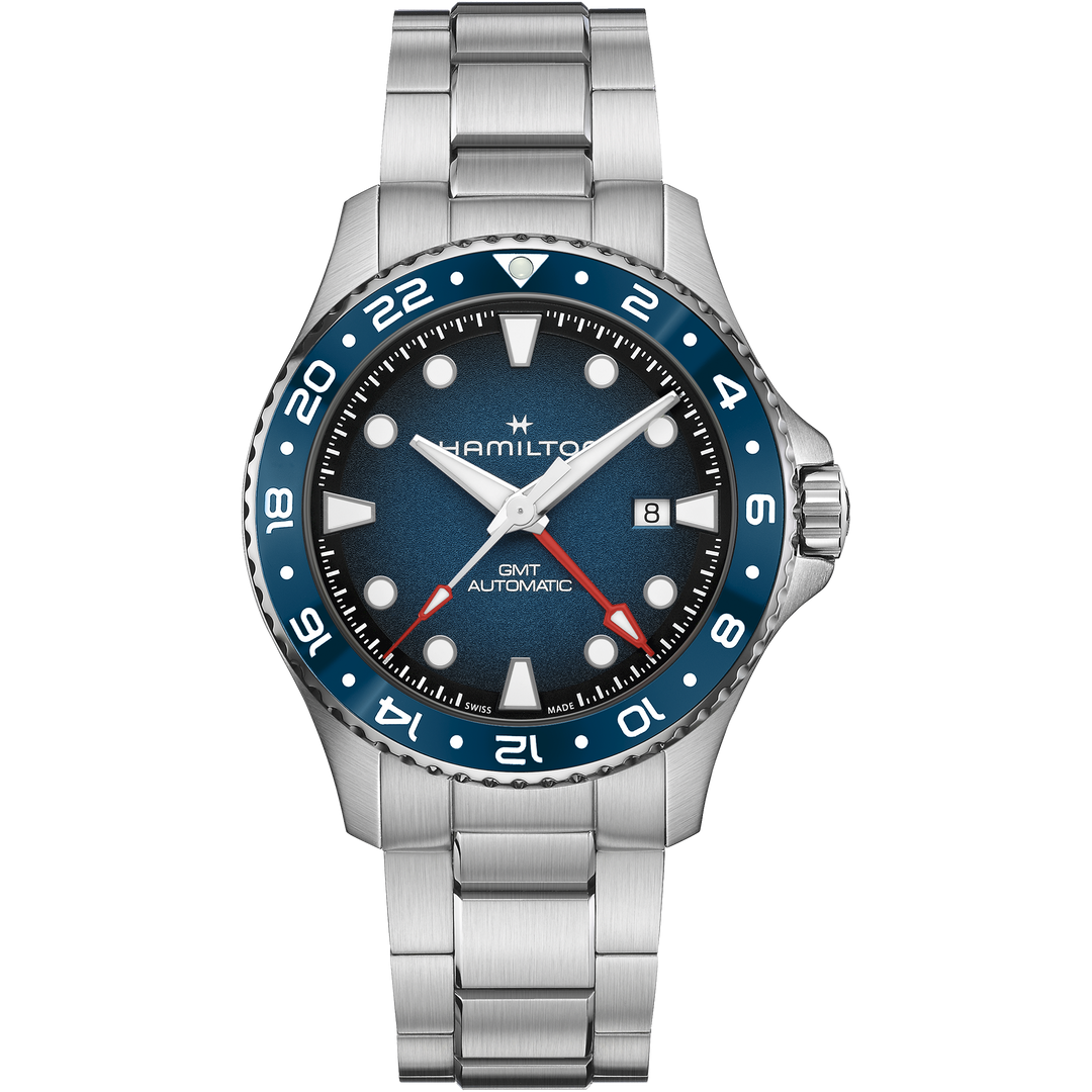 HAMILTON H82535140 Khaki Navy Scuba Auto GMT Watch