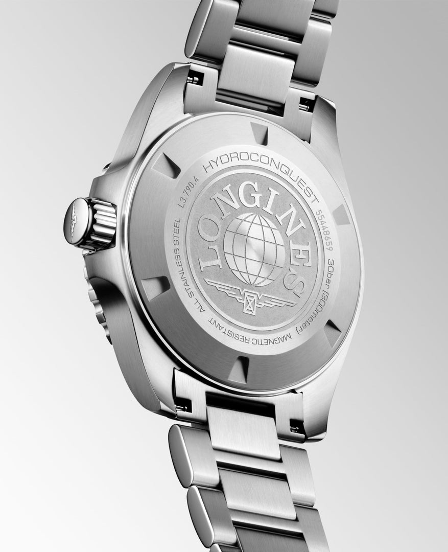 LONGINES L37904966 HYDROCONQUEST GMT Watch