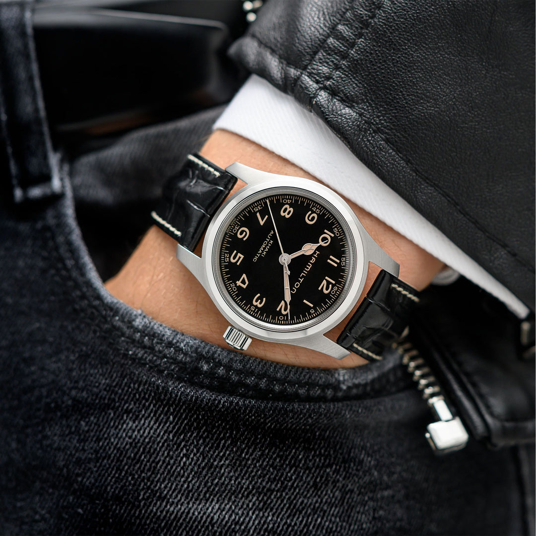 HAMILTON H70605732 Khaki Field Murph Auto Karóra