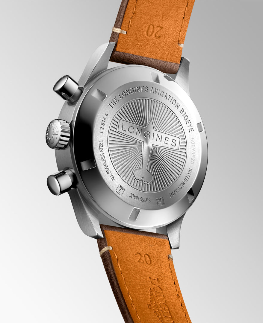 LONGINES L28164532 Avigation BigEye Karóra