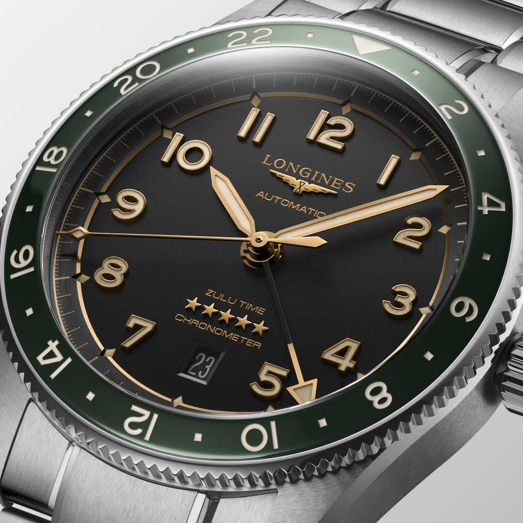 LONGINES L38124636 Spirit Zulu Time Karóra