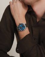 Kép betöltése a Galériamegjelenítőbe, LONGINES L38124936 Spirit Zulu Time Karóra
