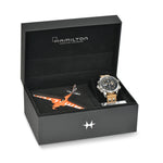 Kép betöltése a Galériamegjelenítőbe, HAMILTON H77796535 Khaki Aviation Khaki X-Wind Day Date Karóra
