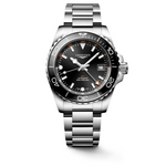 Kép betöltése a Galériamegjelenítőbe, LONGINES L37904566 HydroConquest GMT Karóra
